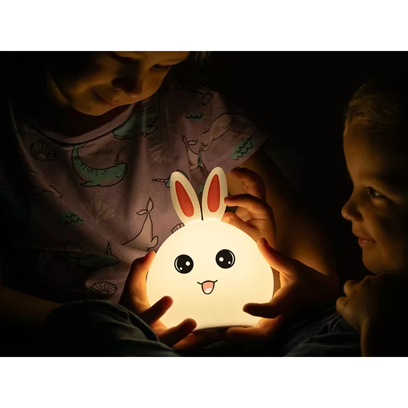 Tracer Bunny luz noturna, branca