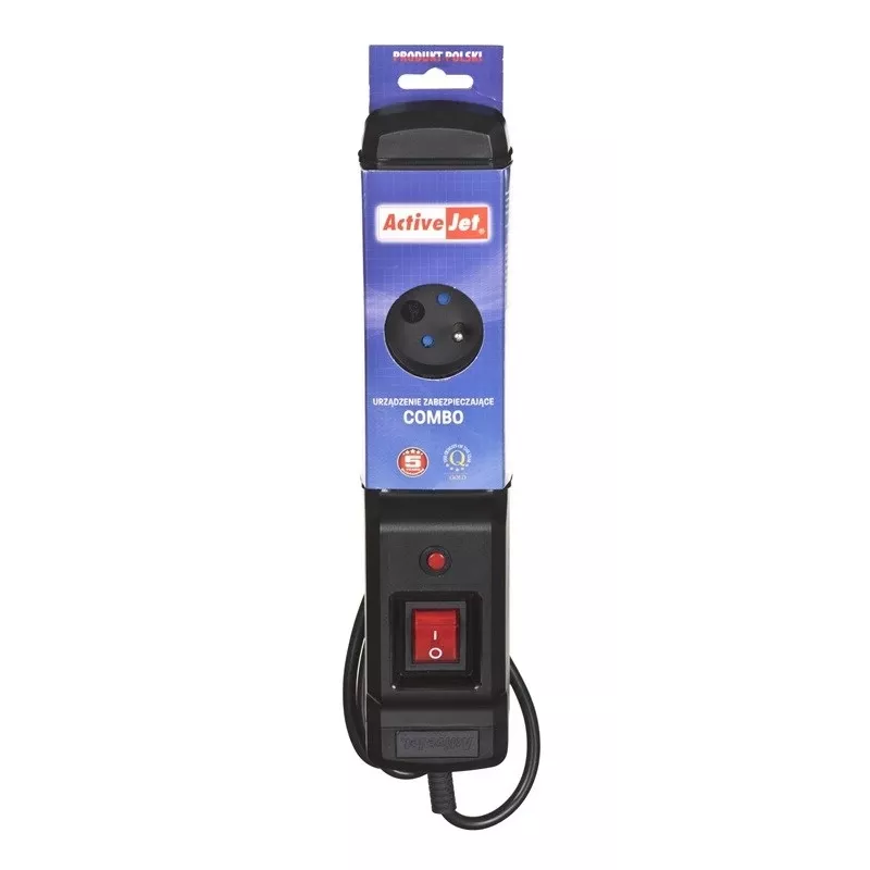 Régua de tomadas Activejet COMBO-IEC-3G/1.5M com cabo