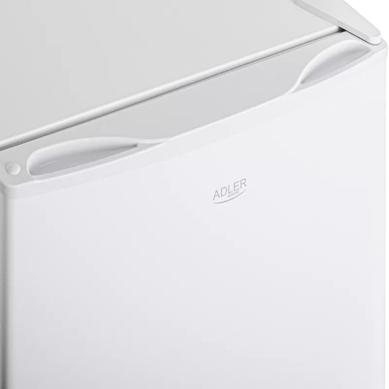 Frigorífico Adler | AD 8096 | Classe de eficiência energética E | Instalação livre | Frigorífico de volume total | Altura 51 cm | Capacidade líquida do compartimento de refrigeração 45 L | 39 dB | Branco