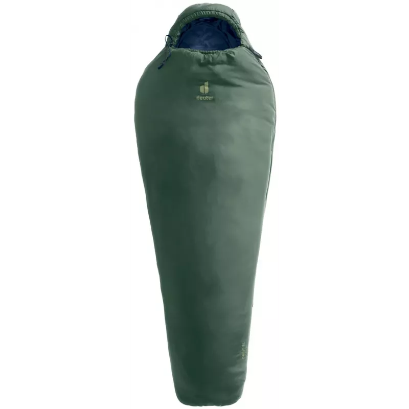 Saco-cama DEUTER Orbit SL 0 °C / 32 °F formato múmia para adulto, tecido PES-Ripstop, largura 740 mm, profundidade 470 mm