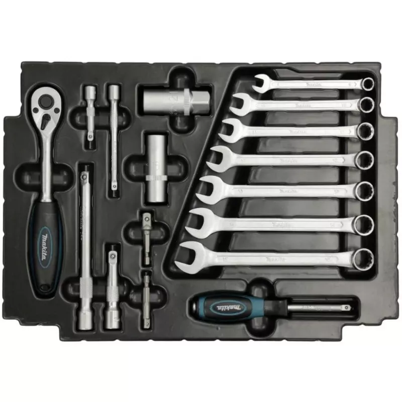 Conjunto de ferramentas de mecânico Makita E-08713 120 peças