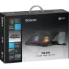 Base de arrefecimento para portátil DEFENDER NS-510 com 2 ventoinhas, 2 portas USB e iluminação RGB