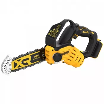 Tesoura de sebe DeWALT DCMPS520N-XJ, lâmina de 20 cm, velocidade da corrente 8,5 m/s, 18 V Li-Ion, depósito de óleo 0,55 L, 2,1 kg