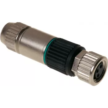 Conector circular reto de 3 polos M8 Harting 21 02 151 2305