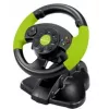 Esperanza EG104 High Octane volante com pedais, PC/PS3/Xbox 360, preto/verde