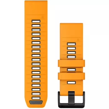 Pulseira Garmin QuickFit 010-13393-01 grafite laranja