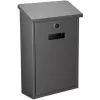 Caixa de correio Velleman BG10003 BG10003 prateada fechadura com chave (BG10003)