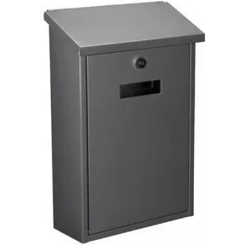 Caixa de correio Velleman BG10003 BG10003 prateada fechadura com chave (BG10003)