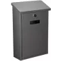 Caixa de correio Velleman BG10003 BG10003 prateada fechadura com chave (BG10003)