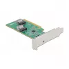 Placa DeLOCK PCI Express 4.0 x8 para 2 x SFF-8654 4i NVMe internos Low Profile