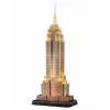 Empire State Building - puzzle 3D luminoso com 37 peças