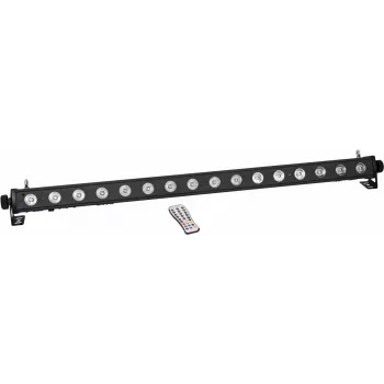 Barra LED EUROLITE PIX-16 QCL RGBW, 16×4W luminárias, LEDs QCL, controlável por DMX