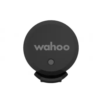 Sensor de velocidade/cadência Wahoo WAHOO TRACKR — sem fios, resistente à água IPX7, pilha CR2032, 35×32×18 mm, 13 g