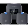 Kit de microfone sem fios Plusonic PS-TDS8 com conectividade USB-C, Lightning e 3,5 mm