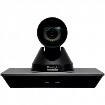 Câmara PTZ Prestigio VCS 4K PVCCU8N001 — 4K 8,5 MP, HDMI 2.0, USB 3.0, RJ45 (sem microfone)