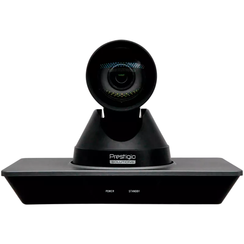 Câmara PTZ Prestigio VCS 4K PVCCU8N001 — 4K 8,5 MP, HDMI 2.0, USB 3.0, RJ45 (sem microfone)