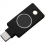 YubiKey C Bio FIDO Edition Yubico preto autenticação sem palavra-passe