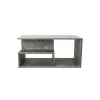 Topeshop PRIMA BETON mesa de centro, forma livre, 1 perna