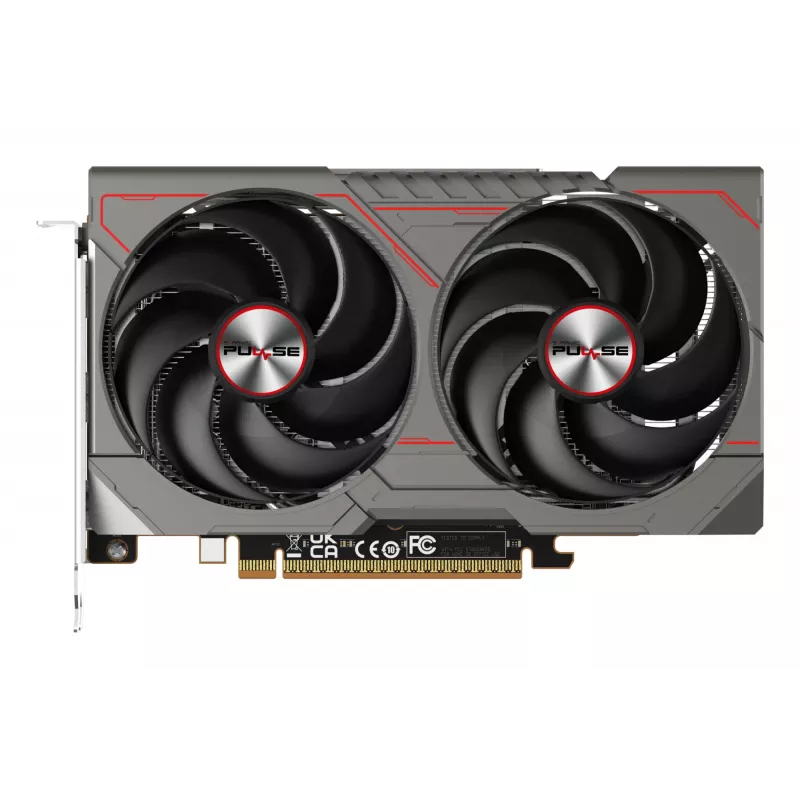 Placa gráfica Sapphire Radeon RX 9060 XT – 8 GB GDDR6, 128 bits, PCIe x16 5.0, refrigeração dual-fan