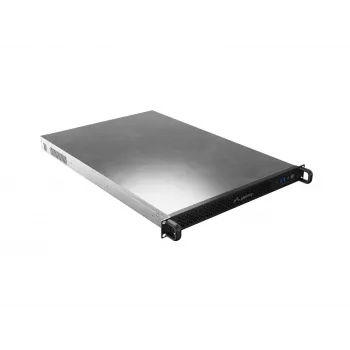 Caixa rack Lanberg SC01-6501-12B 1U preto 8 ventoinhas HDD SSD