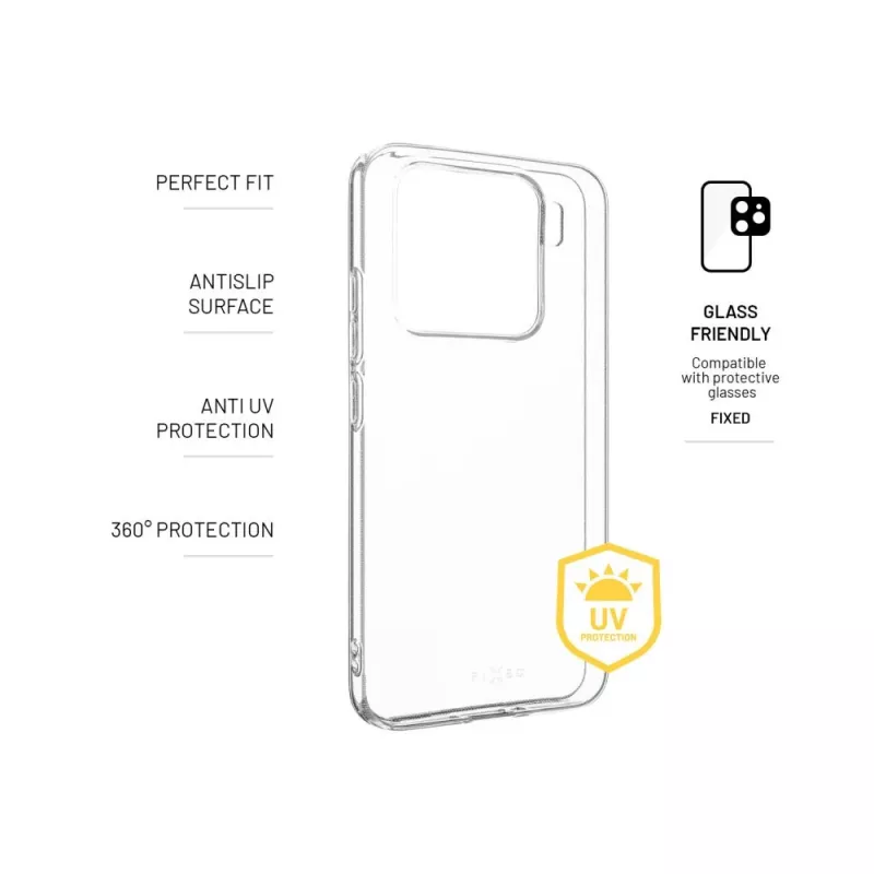 Fixed Story AntiUV | Capa traseira | Xiaomi | 15 | TPU | transparente
