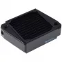 Alphacool NexXxos XT45 - Bloco radiador - cobre - aço inoxidável - preto - 1/4 - 1,5 bar - 12 cm (14232)
