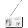 TechniSat VIOLA 200 rádio despertador digital DAB+, branco/preto