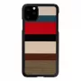 Capa para smartphone man and wood para iPhone 11 Pro Max — capa de proteção Corallina preta