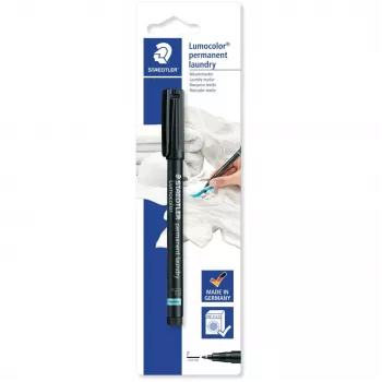 Marcador permanente Staedtler Lumocolor preto 0,6 mm