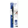 Marcador permanente Staedtler Lumocolor preto 0,6 mm