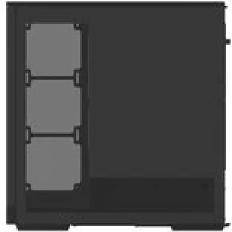 Caixa de computador AEROCOOL D520A Midi-Tower ATX Tempered Glass RGB — preta