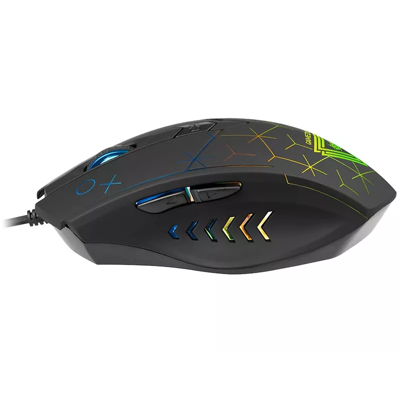Tracer GAMEZONE XO - Rato - USB - Ótico - 6 botões - preto