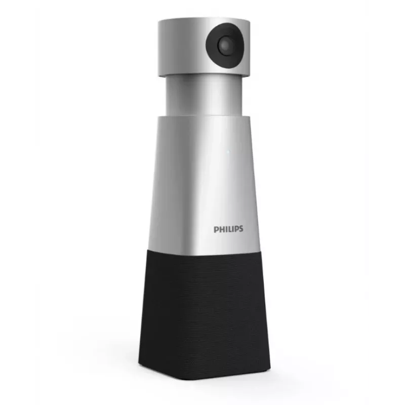 Philips PSE0550 SmartMeeting câmara portátil 4K para videoconferência com microfone integrado, 30 fps, USB, preto/prateado