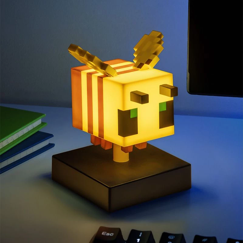 Luz ícone abelha Minecraft Paladone