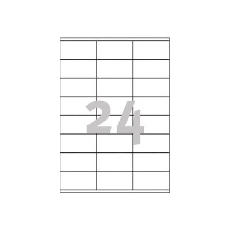 Avery etiquetas multiusos laser fotocopiadora jato de tinta 24 por folha 70x36mm