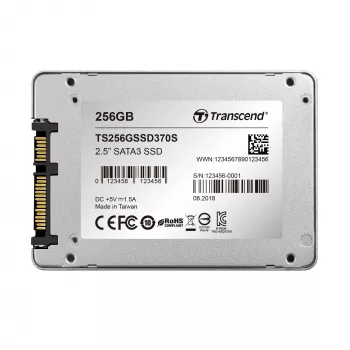 SSD Transcend 256 GB 2,5 polegadas SATA3 TS256GSSD370S