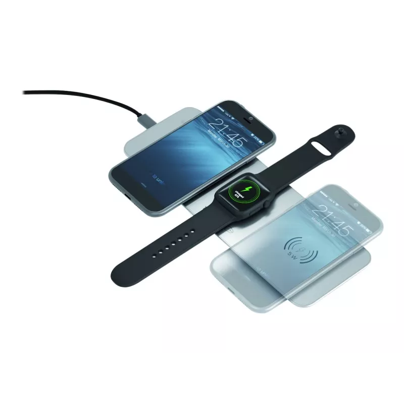 Carregador sem fios Terratec ChargeAIR All Universal Alumínio