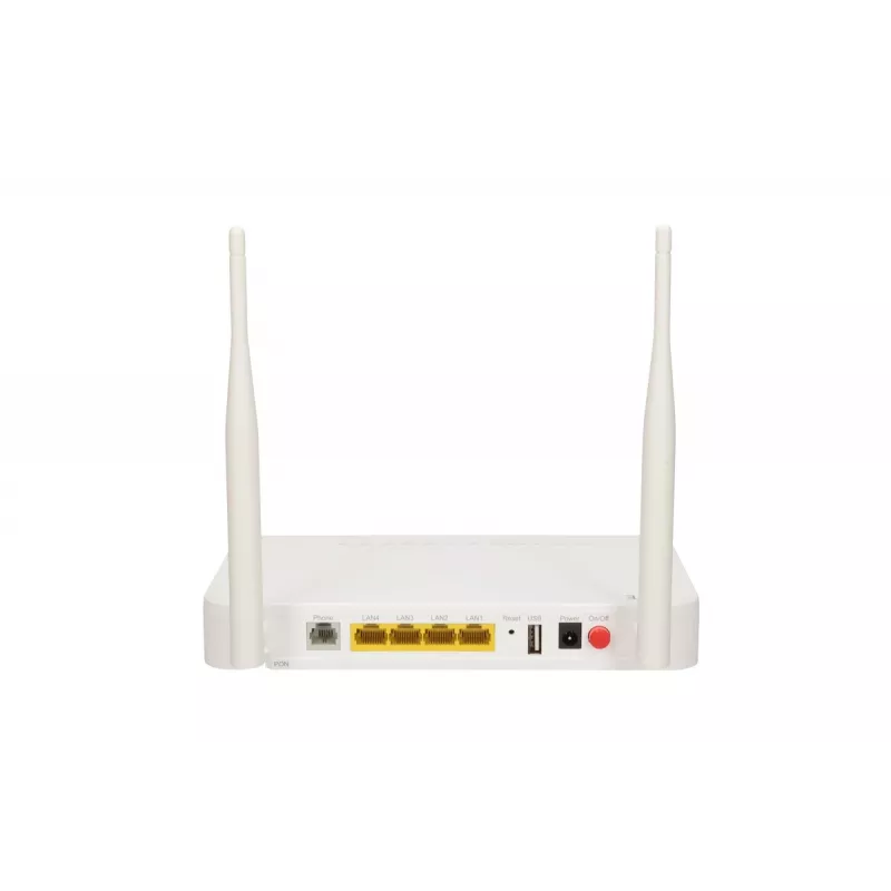 ONT ZTE ZXHN F670L, Wi-Fi, 1x GPON, 4x RJ45 1000 Mbit/s, 1x RJ11, 1x USB