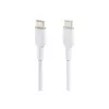 Cabo USB Belkin BoostCharge 1m USB-C branco USB 2.0