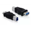 Adaptador USB DeLOCK USB 3.0-B M para USB 3.0-A FM 65179