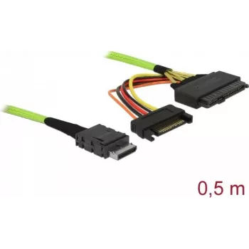 Cabo SAS DeLOCK 85802 0,5 m 32 Gbit/s