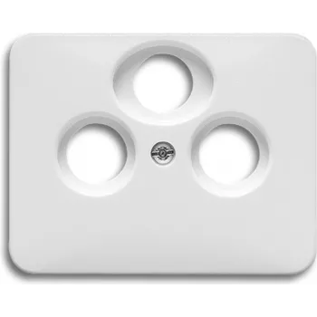 Busch Jaeger 1724-0-1911 Tampa de parede/tampa de interruptor branco (1724-0-1911)