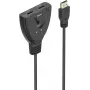 Comutador HDMI™ 4K Hama 2x1, 2x conector fêmea HDMI™ - 1x ficha HDMI™ (00305019)