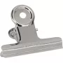 MAUL mola em metal, cor: níquel, largura: 50 mm capacidade de aperto: 20 mm, embalagem de autosserviço (21750-96)