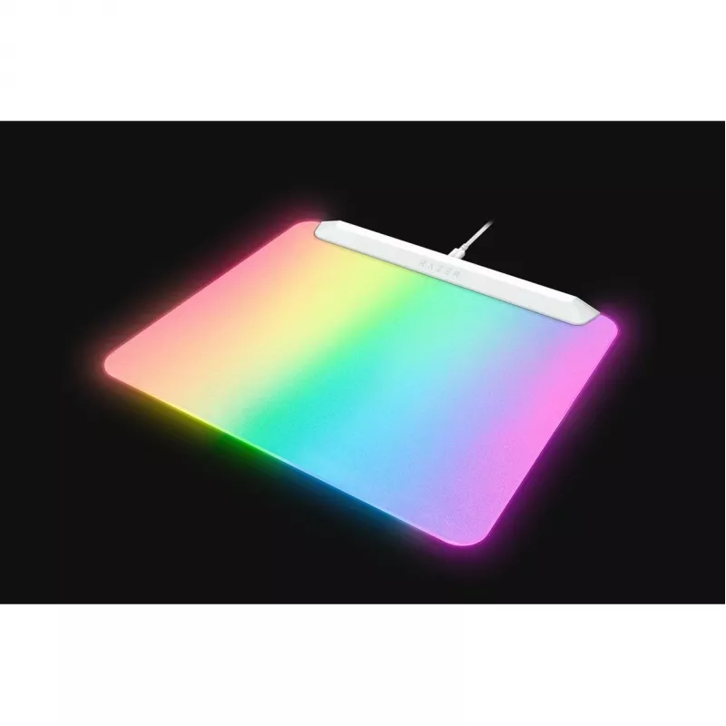 Razer Firefly V2 Pro - Tapete de rato - RGB totalmente iluminado, gaming - branco (RZ02-04920200-R3M1)