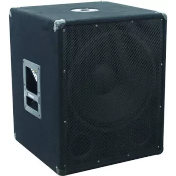 Subwoofer Omnitronic BX-1850 preto 600 W