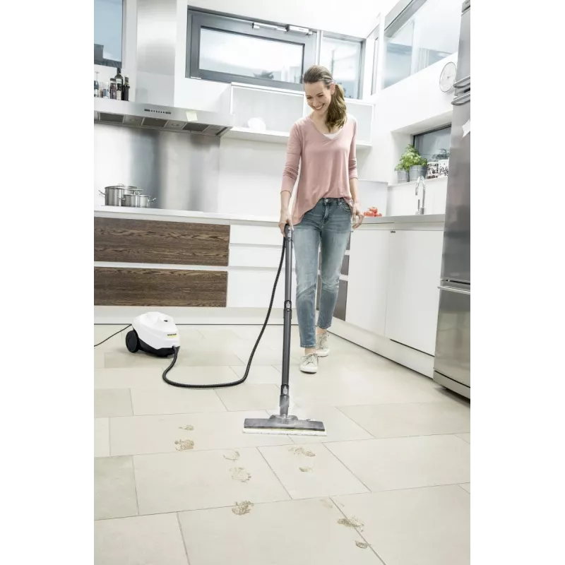 Kärcher SC 3 EasyFix 1.513-650.0 limpadora a vapor cilíndrica, 1900 W, 3,5 bar, 0,5 l, preto/branco
