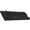 Logitech G PRO X RAPID - Teclado - TKL - retroiluminação - USB - QWERTZ - alemão - interruptores: lineares - preto (920-013228)