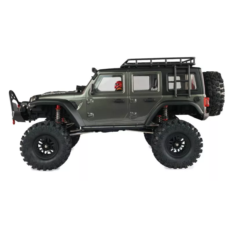 Carro RC Amewi AMXRock Crosstail Crawler 4WD 1:10 ARTR antracite - cinzento (22657)