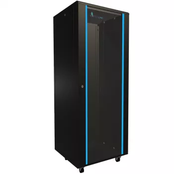Rack autónomo Extralink Armário rack 32U 600x600 preto